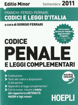 codice penale 2011-2012 editio minor