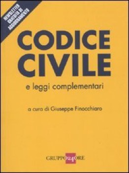 codice civile e leggi complementari ed.minore