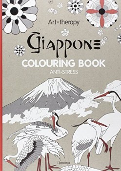 art therapy giappone colouring book anti-stress