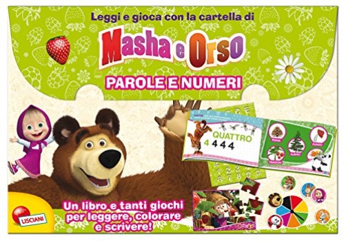 masha e orso parole e numeri