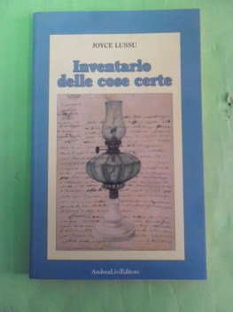 inventario delle cose certe. poesie