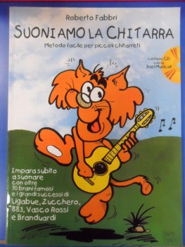 suoniamo la chitarra + cd metodo facile per piccoli