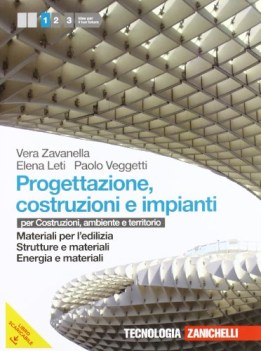 progettazione costruzione impianti 1 +cd arte,disegno,grafica