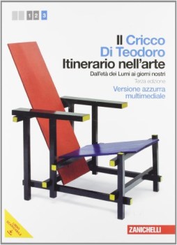 itinerario nell\'arte azzurra 3 +dvd arte,disegno,grafica