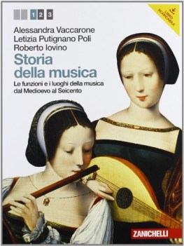 storia della musica 1 +cd musica,ed.mus.teatro,cine