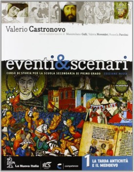 eventi e scenari 1+atl.+cittadinanza+dvd storia scuola media