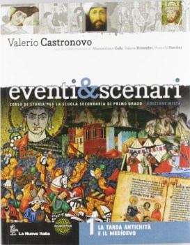 eventi e scenari 1+atl. +dvd storia scuola media