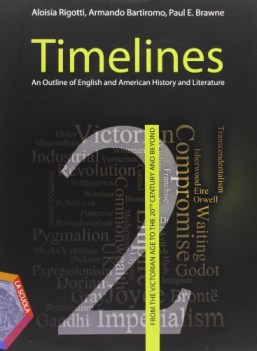 timelines 2 +cd inglese, antol.e lett.