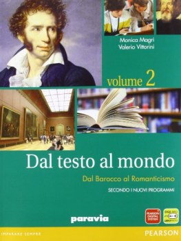 dal testo al mondo 2 italiano, antologia tr.