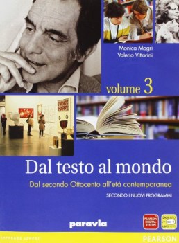 dal testo al mondo 3 italiano, antologia tr.