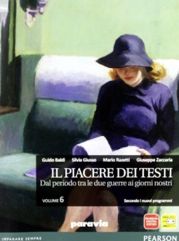 piacere dei testi 6 italiano letteratura=