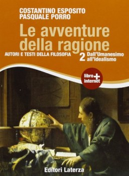 avventure della ragione 2 filosofia,pedag.-manuali