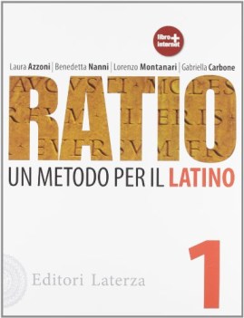 ratio, un metodo per il latino 1 latino, gramm.sint.eserc.