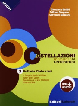 costellazioni 3 italiano, letteratura