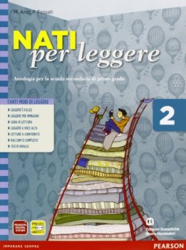 nati per leggere pack 2 italiano, antologia media