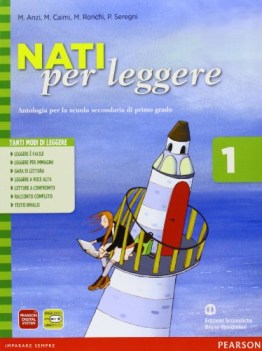 nati per leggere 1 italiano, antologia media