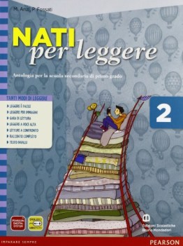 nati per leggere 2 italiano, antologia media