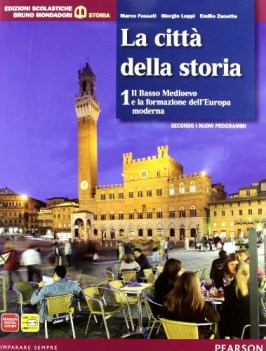 citta della storia 1 storia trien. = 9788842434177 e 9788842418078