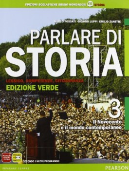 parlare di storia verde 3 storia triennio licei