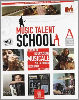 music talent schoo a+b +dvd musica,ed.mus.teatro,cine