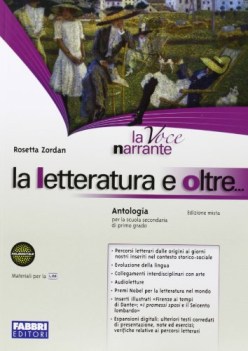 voce narrante, letteratura e oltre italiano, antologia media