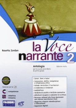 voce narrante 2 (4t) italiano, antologia media