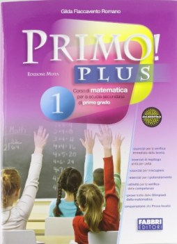 primo! plus 1 +cd (4t) matematica sc.media