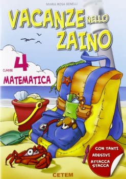 vacanze nello zaino, matematica x 4 elem libri vacanze