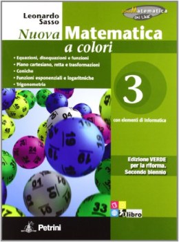 nuova matematica a colori verde 3 matematica it e ip