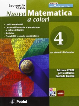 nuova matematica a colori verde 4 matematica it e ip