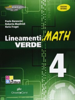 lineamenti.math verde 4 matematica x superiori