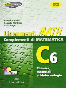 lineamenti.math verde c6 matematica x superiori