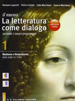 letteratura come dialogo rossa 1 (2t)