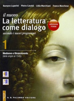 letteratura come dialogo rossa 1 italiano, antologia tr.