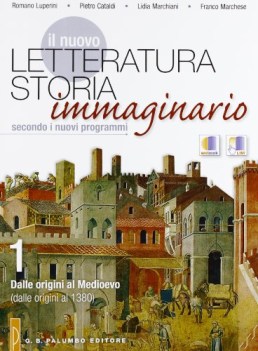 nuovo letteratura storia immagin.1 (2t) italiano, letteratura