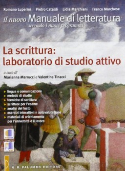 nuovo manuale di letteratura, scrittura italiano, letteratura