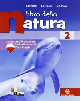 libro della natura rosso 2 +cd scienze scuola media