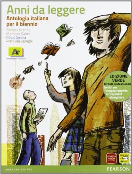 anni da leggere ed.verde italiano, antologia bn