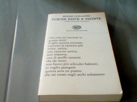 poesie edite e inedite