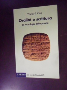 oralita e scrittura tecnologie della parola