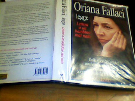 fallaci legge lettera a bambino mai nato + 4mc