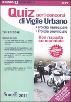 quiz per i concorsi di vigile urbano xvii  edizione