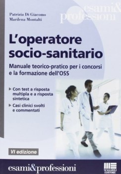 operatore socio sanitario manuale per concorsi oss