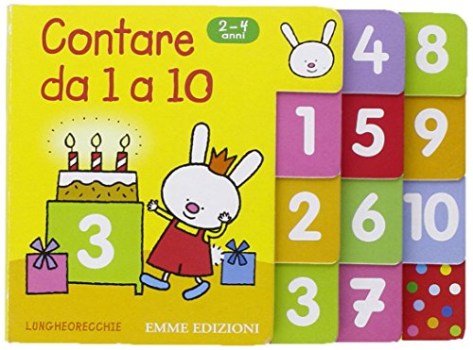 contare da 1 a 10