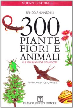 300 piante fiori e animali