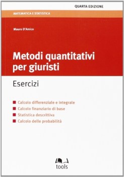 metodi quantitativi per giuristi. esercizi