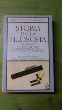 storia della filosofia vol.IX la filosofia contemporanea 3 (fuori catalogo)