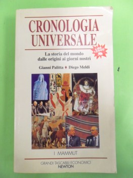 cronologia universale. storia del mondo dalle origini ai giorni nostri