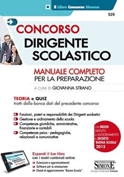 concorso dirigente scolastico manuale completo