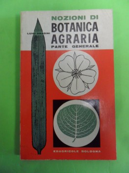 nozioni di botanica agraria